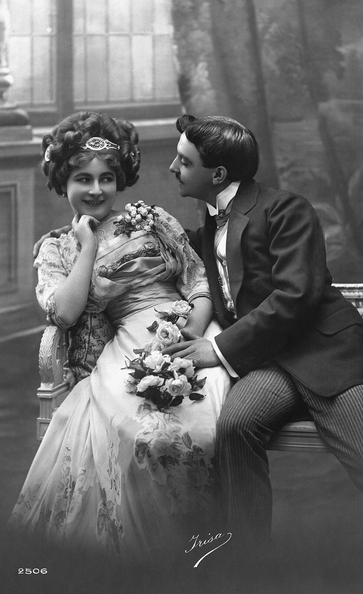 A Courting Victorian Couple