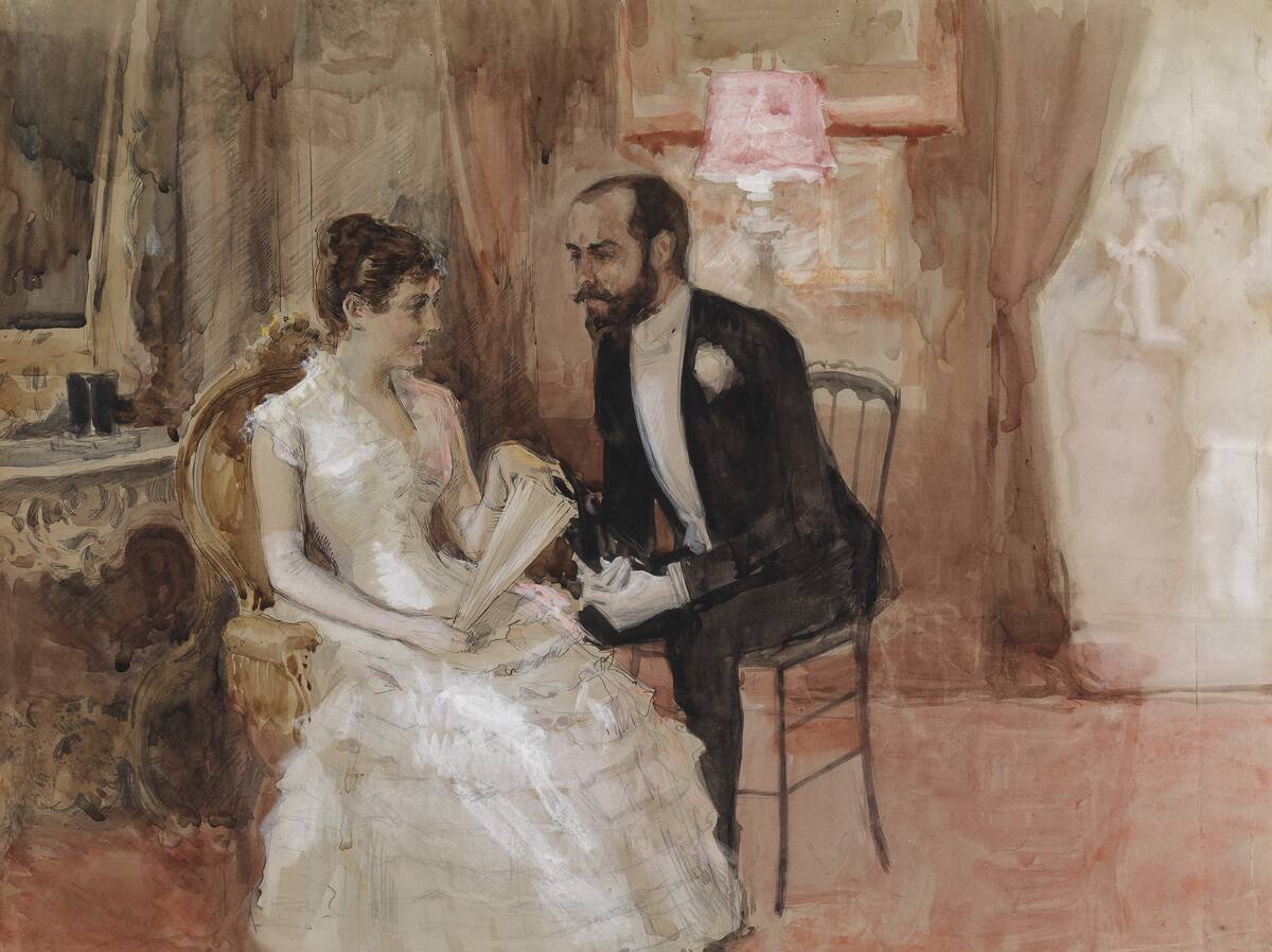 A Scene At A Prom