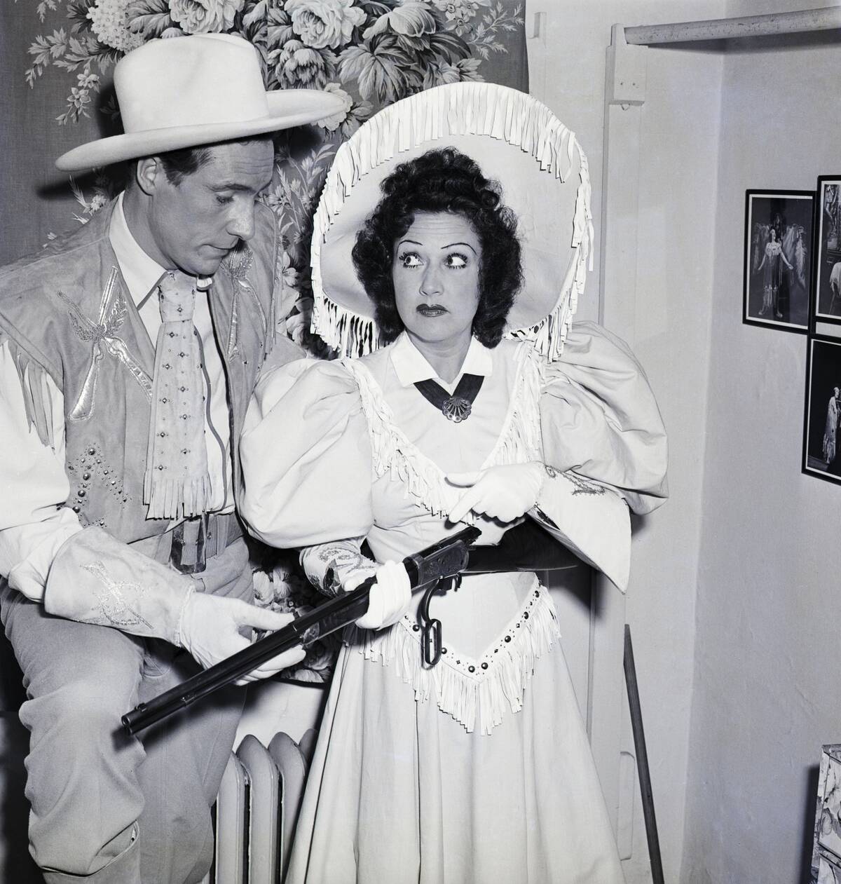 Actress Ethel Merman as Annie Oakley