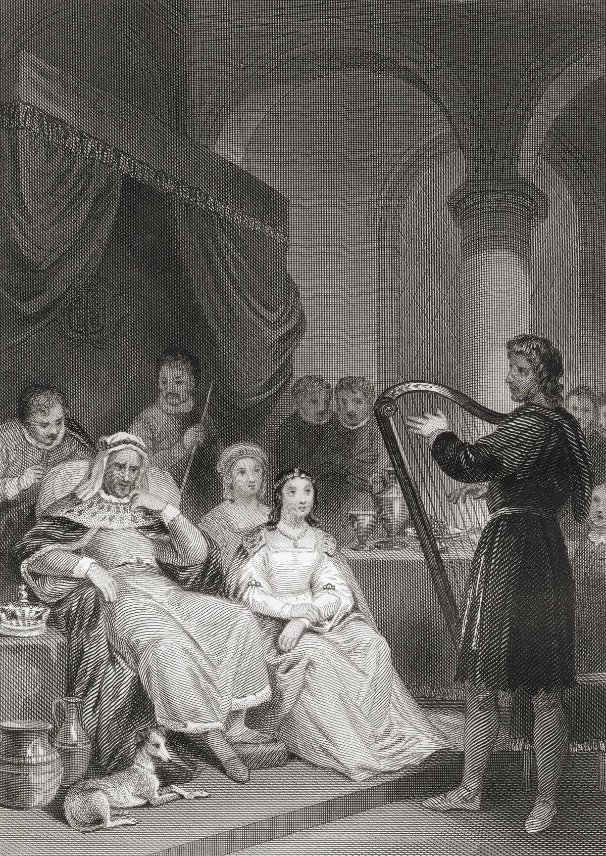 Alfred Before The Danish General