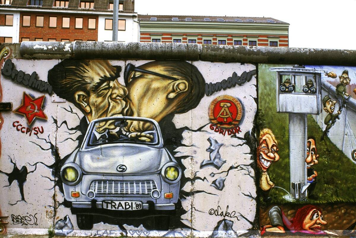 Allemagne, Berlin, East Side Gallery