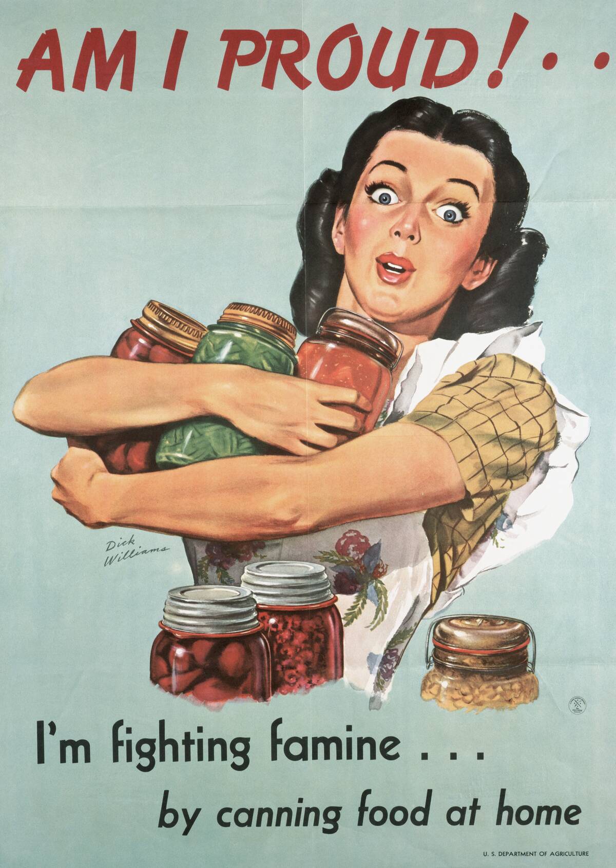 Am I Proud! Poster by Dick Williams