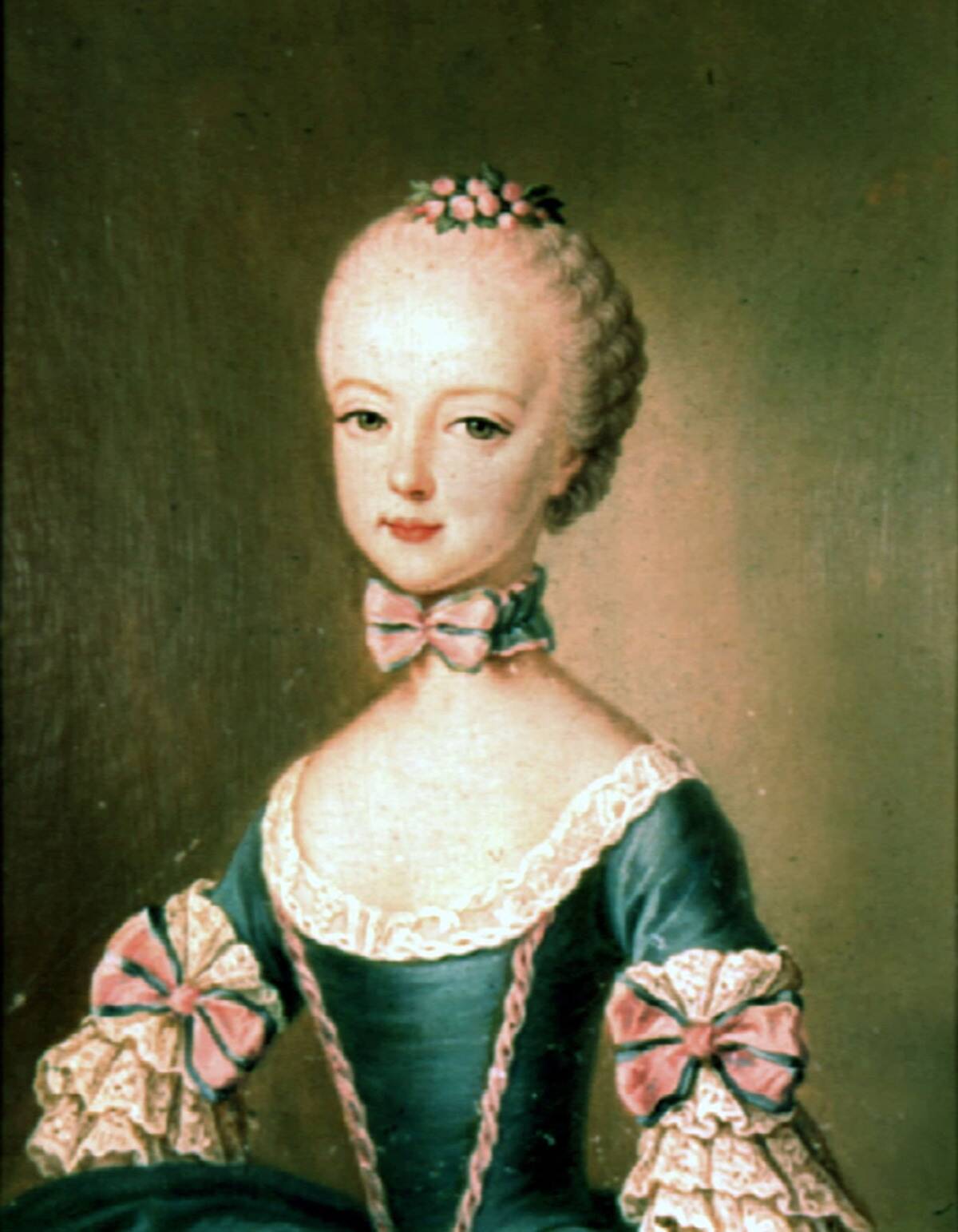 Anonymous, Archduchess Marie-Antoinette as a child, Schonbrunn Palace, Vienna.