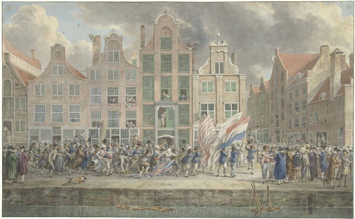 Anti-English Demonstration In Rotterdam