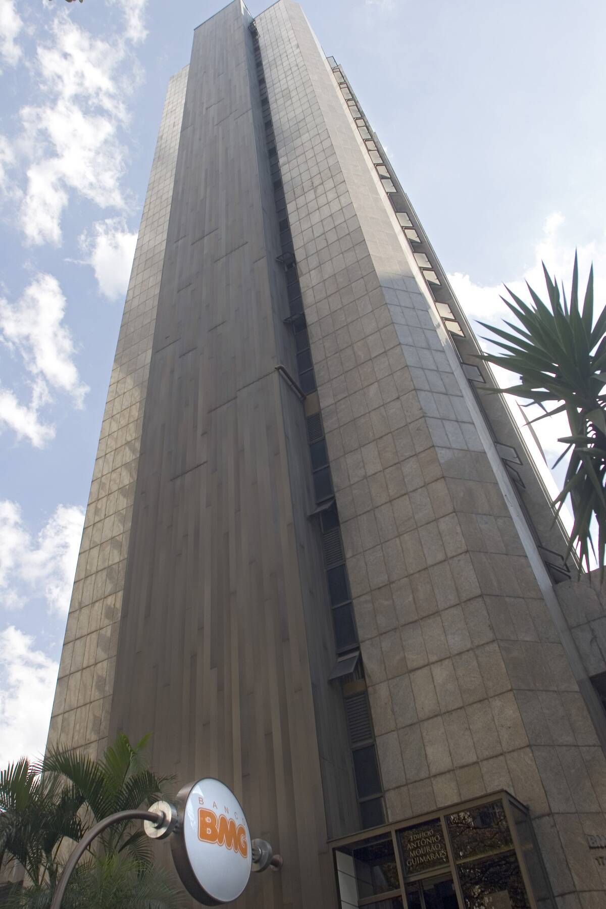Banco de Minas Gerais (BMG) headquarters are pictured on Aug