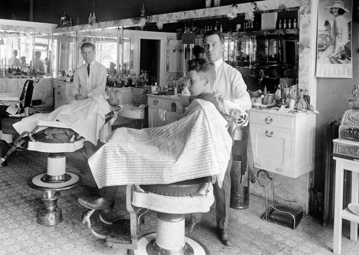 Barbers And Customers