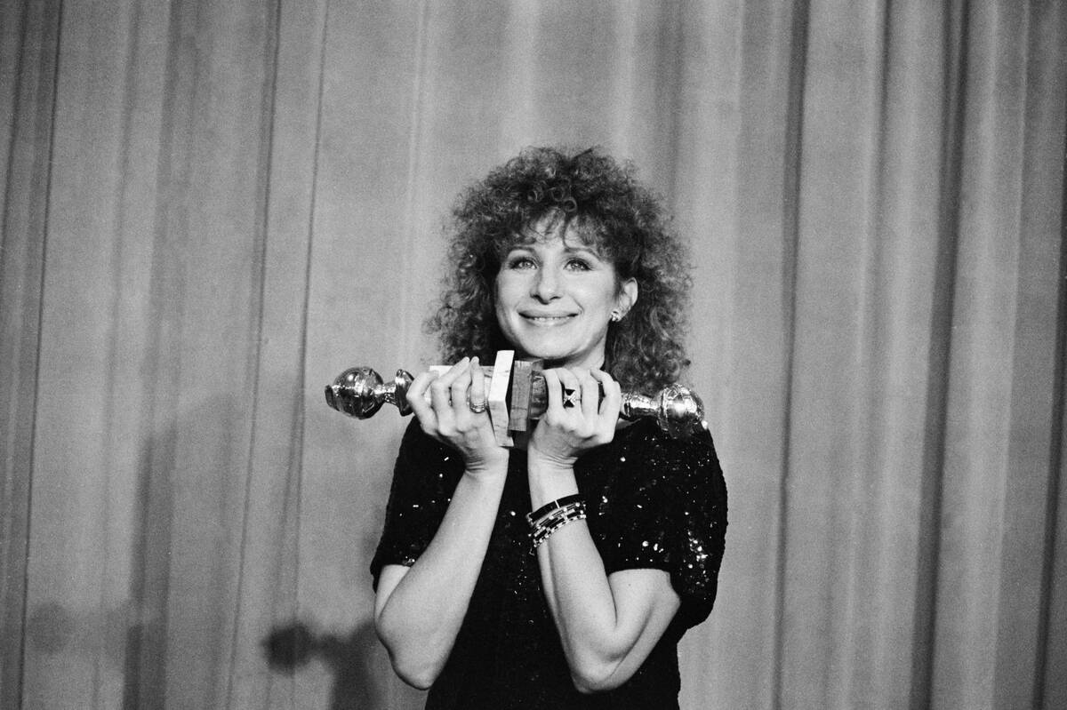 Barbra Streisand with Awards