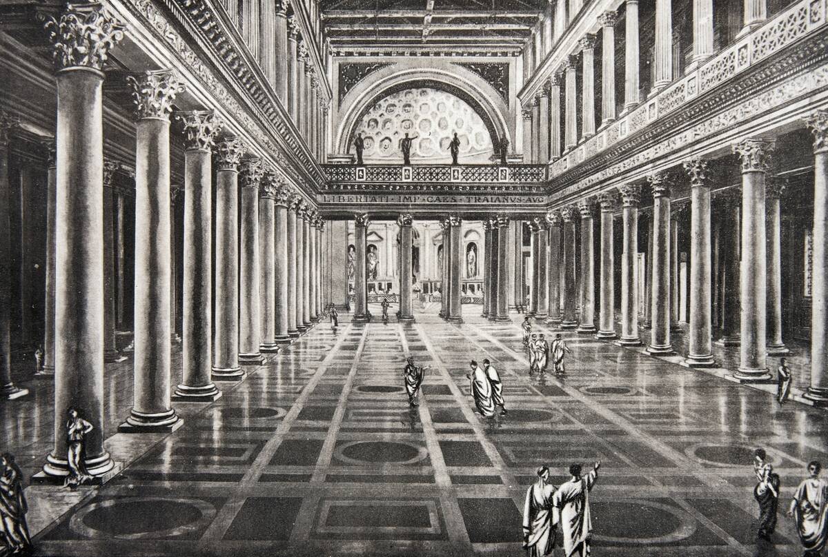 Basilica Ulpia in Roman times