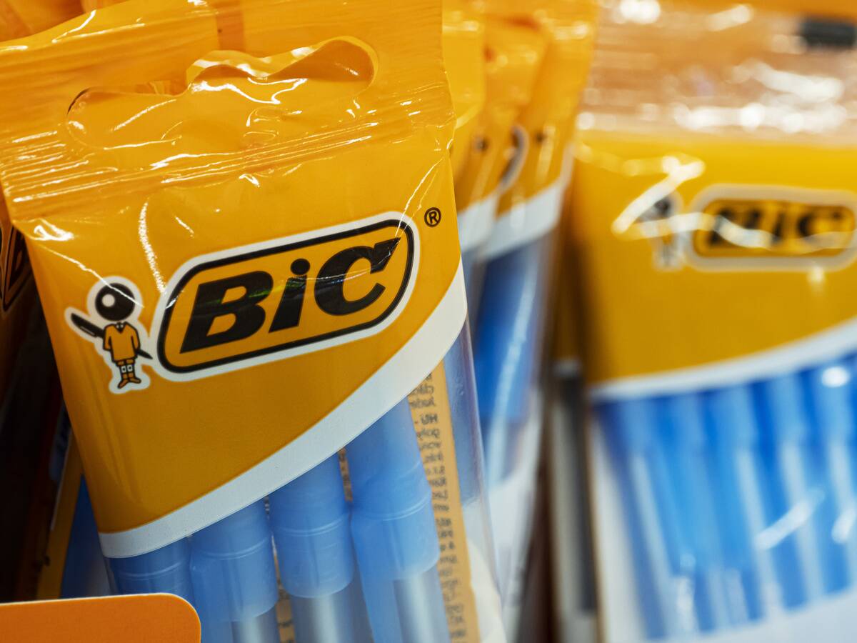 Bic Pen Package on a store shelf...