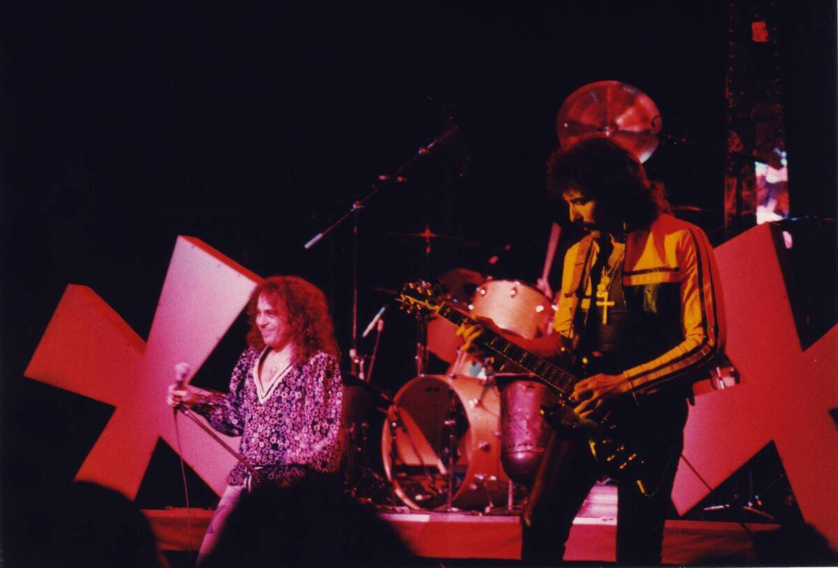 Black Sabbath Perform At Hammersmith Odeon In 1981