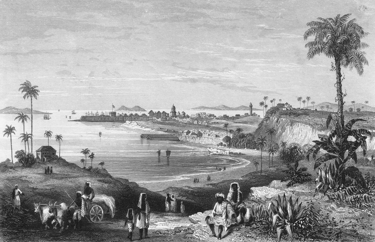 Bombay Citizens Along Shoreline