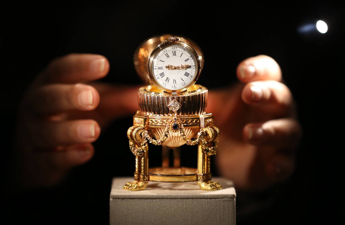 Carl Faberge's Lost Third Imperial Easter Egg Goes On Display