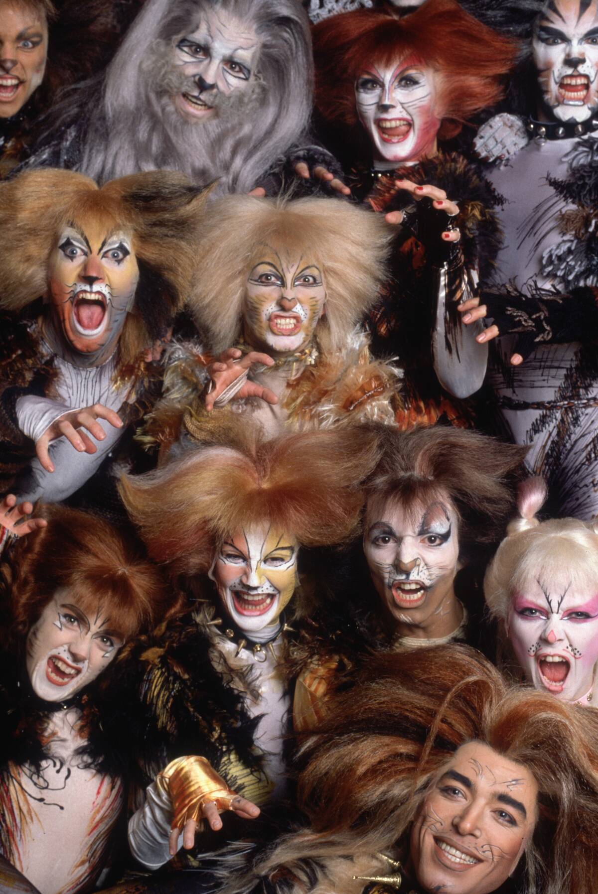 Cast of the Musical Cats During Paris Season