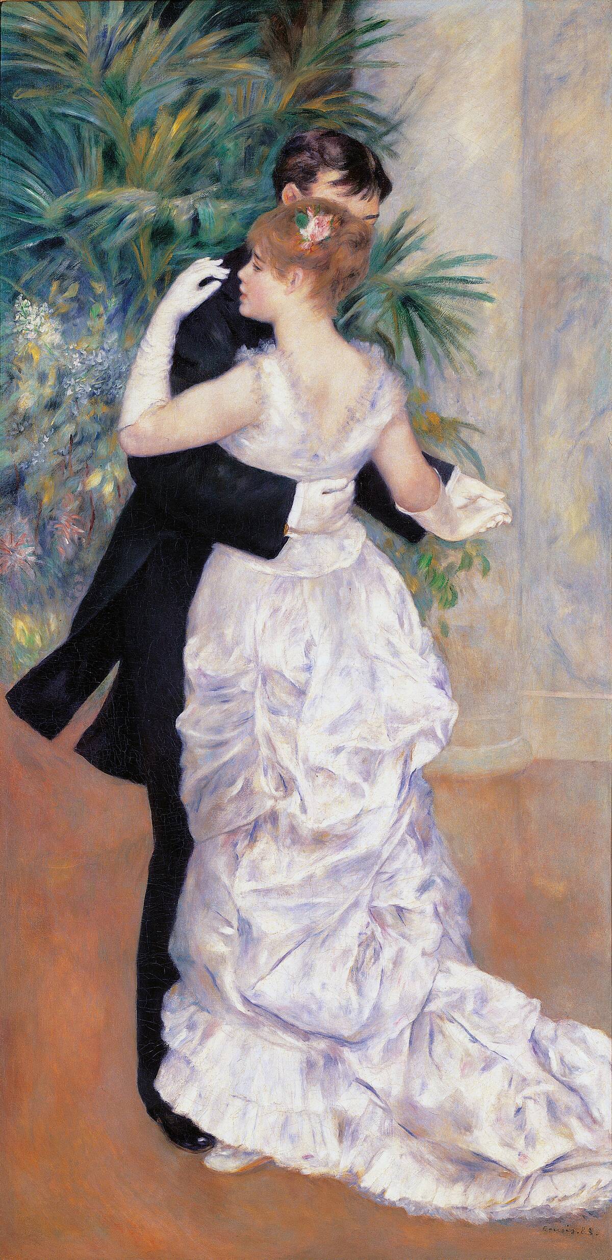 City Dance by Pierre-Auguste Renoir