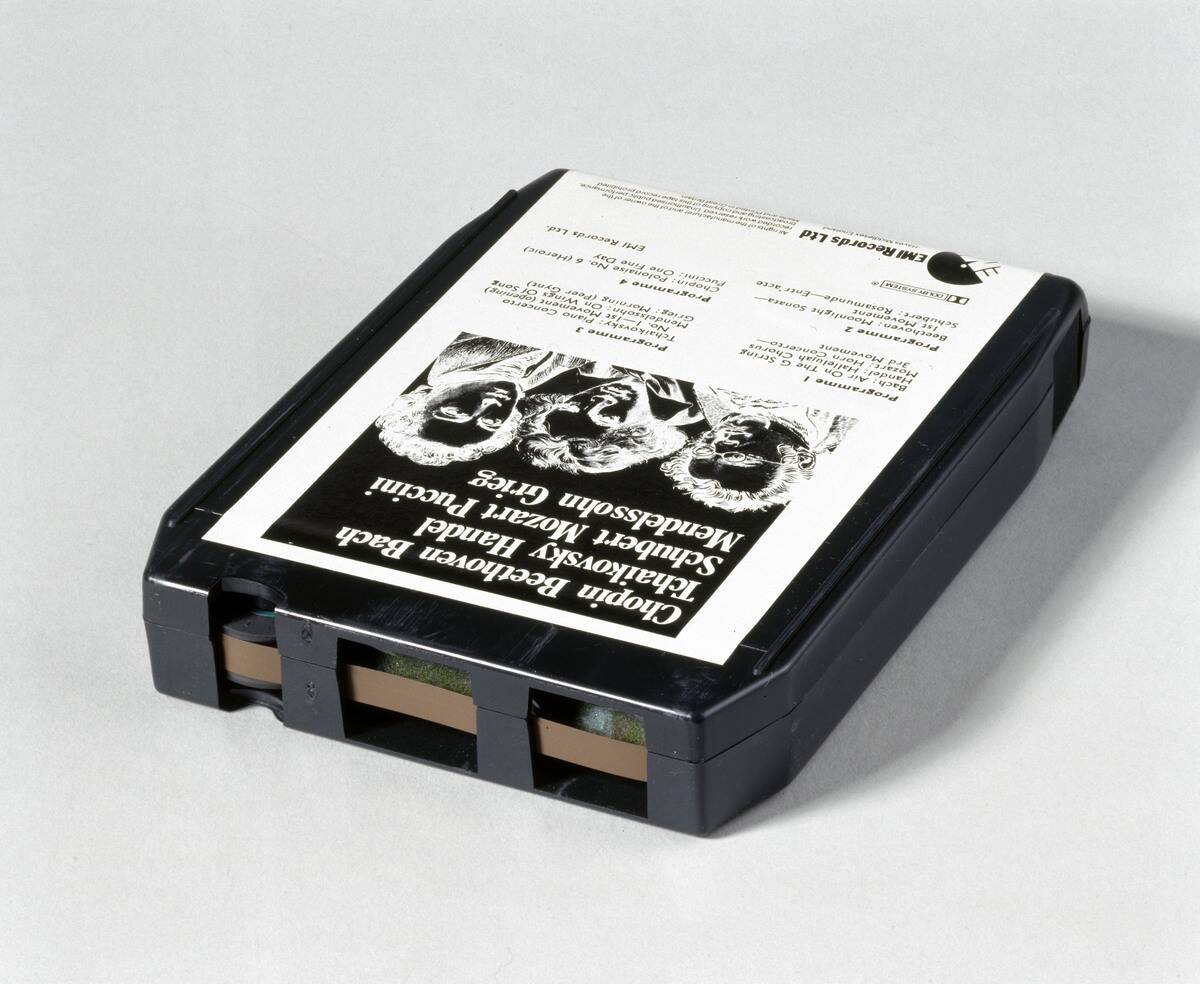 Classical music 8-track tape, 1970-1980.