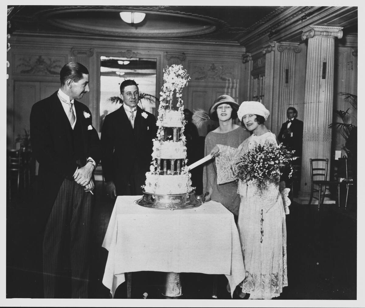 Couple Cut their Cake