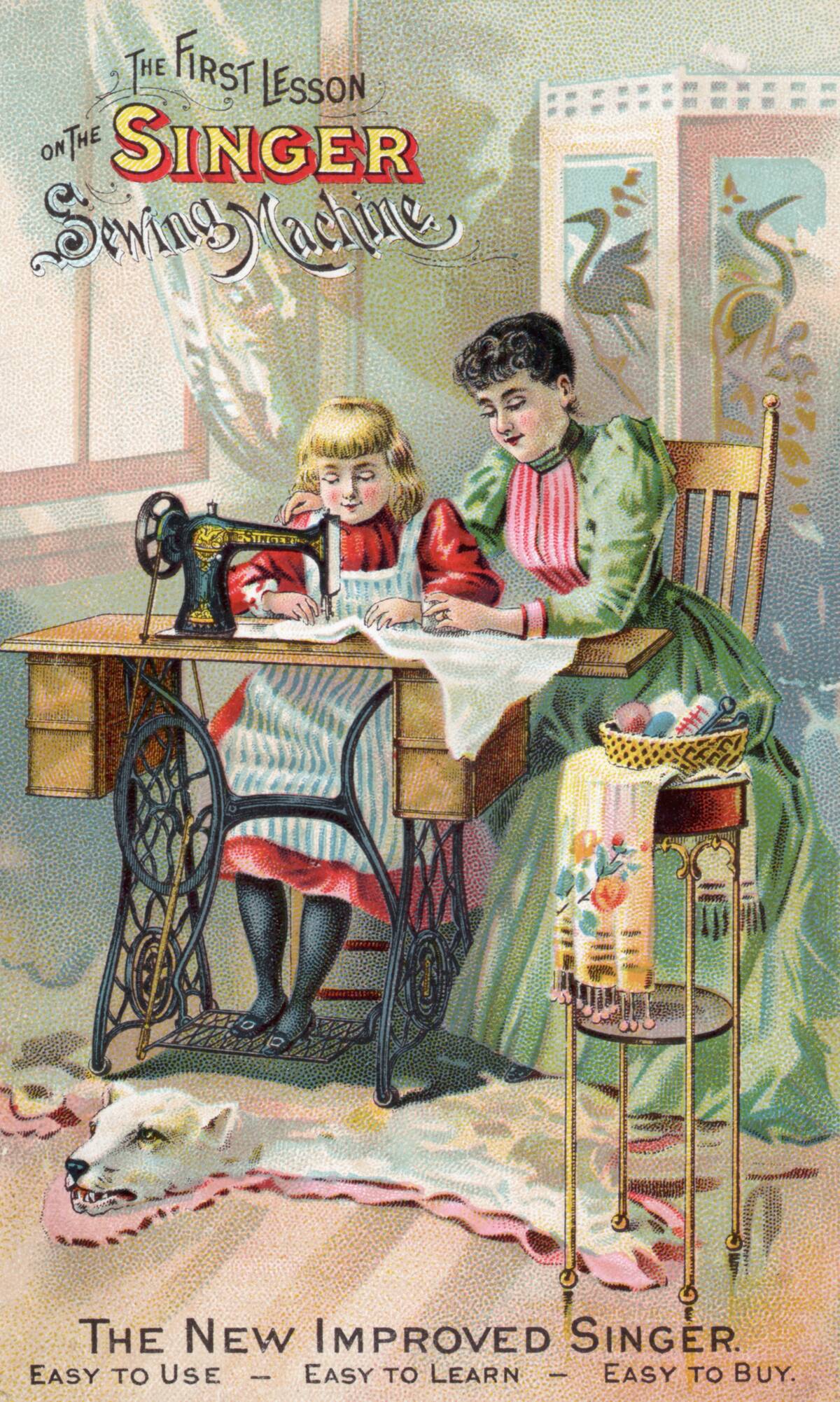 Cover Of Singer Sewing Machine Manual