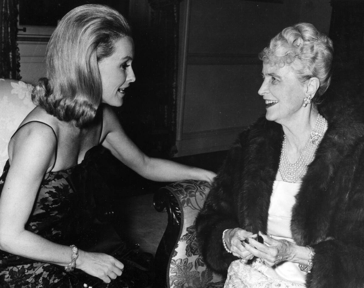 Dina Merrill & Marjorie M Post