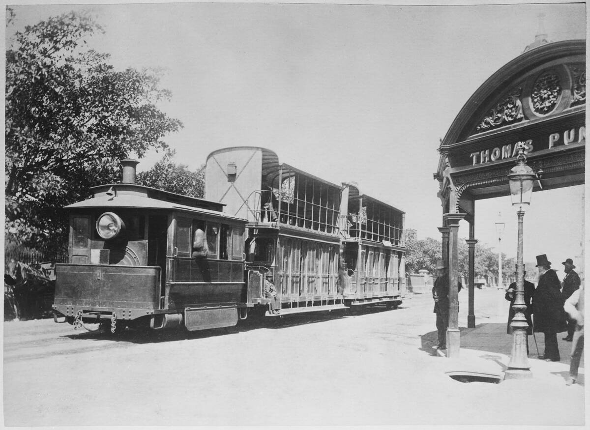 Double-Decker Tram, Sydney, Australia