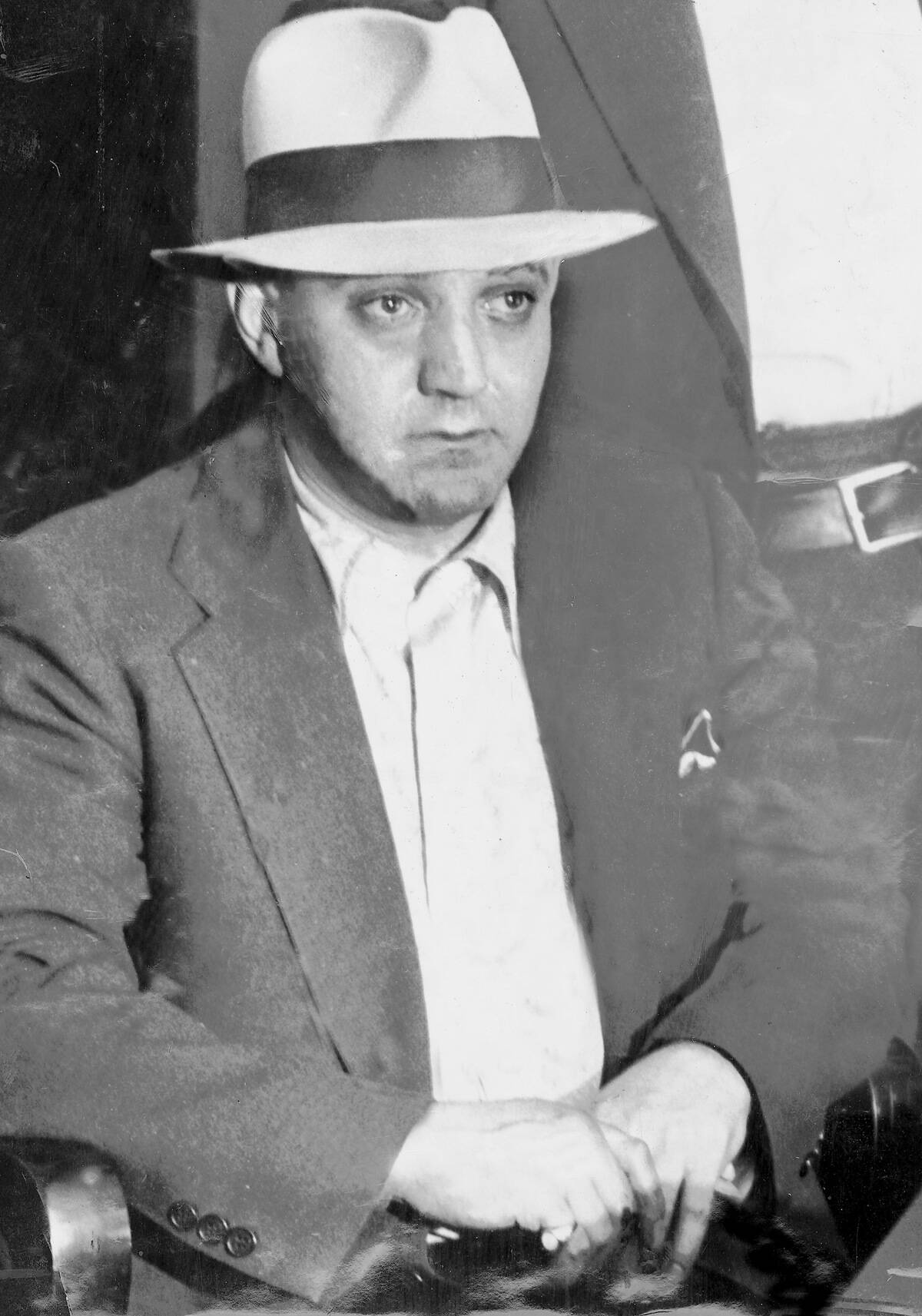Dutch Schultz (Arthur Flegenheimer) surrendered in Albany an
