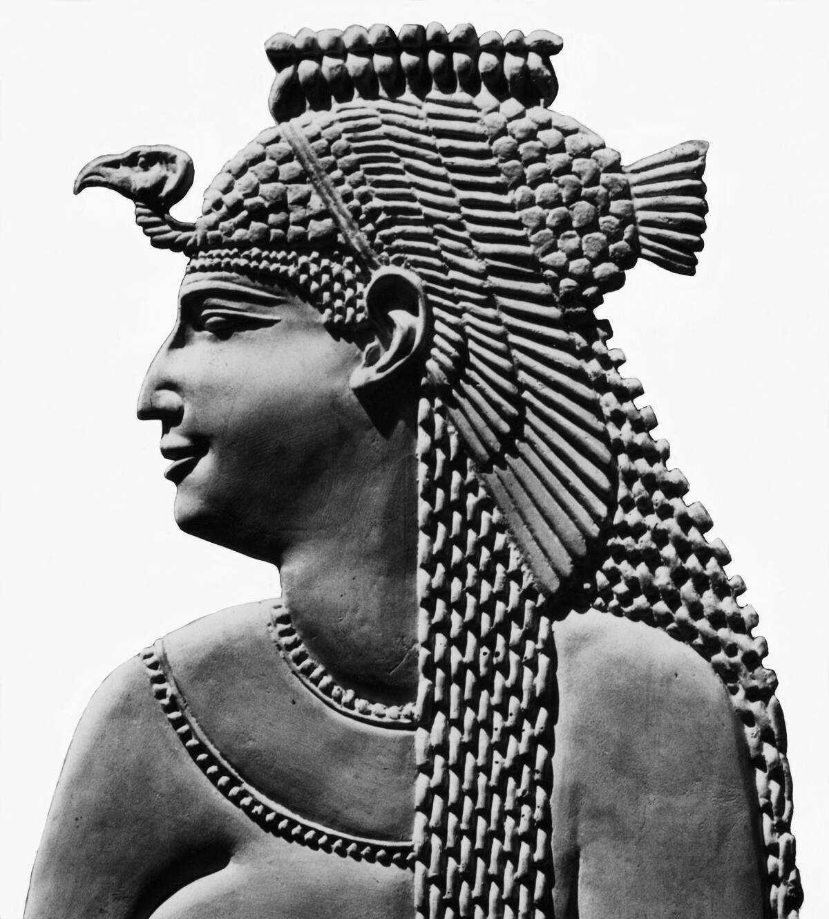 Egyptian Relief Of Cleopatra Vii