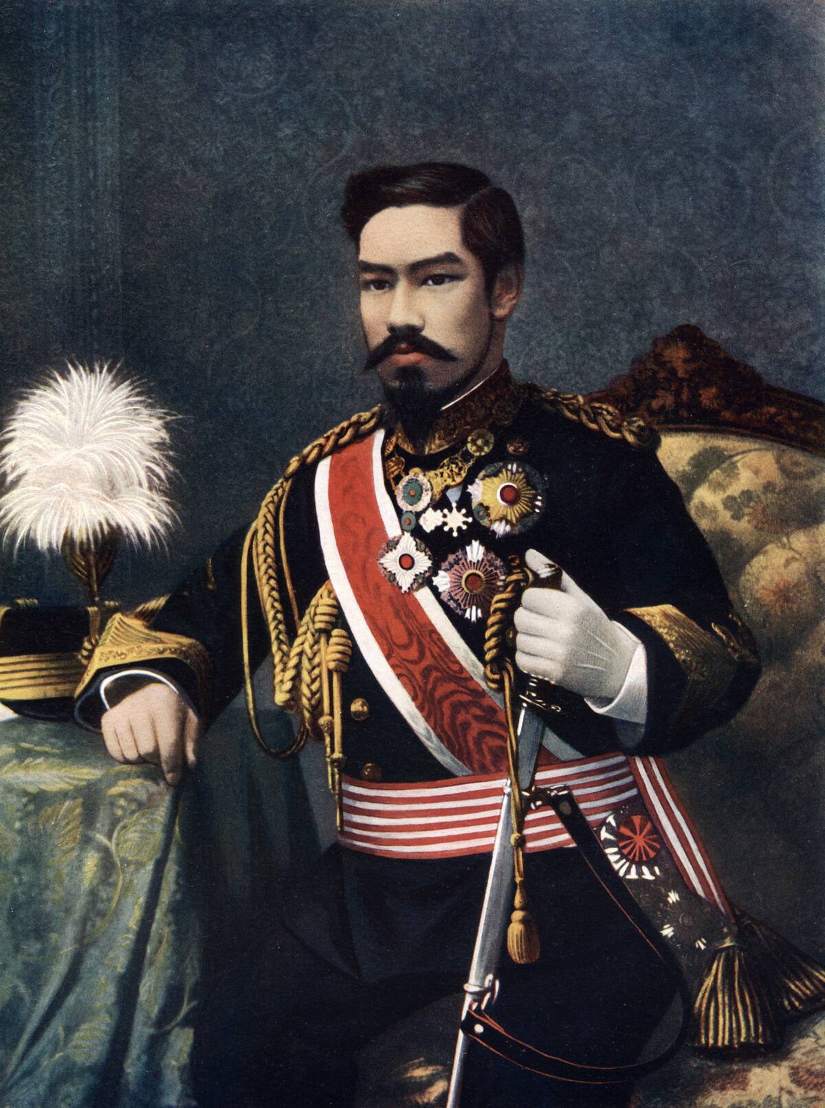 Emperor Meiji of Japan, late 19th-early 20th century.