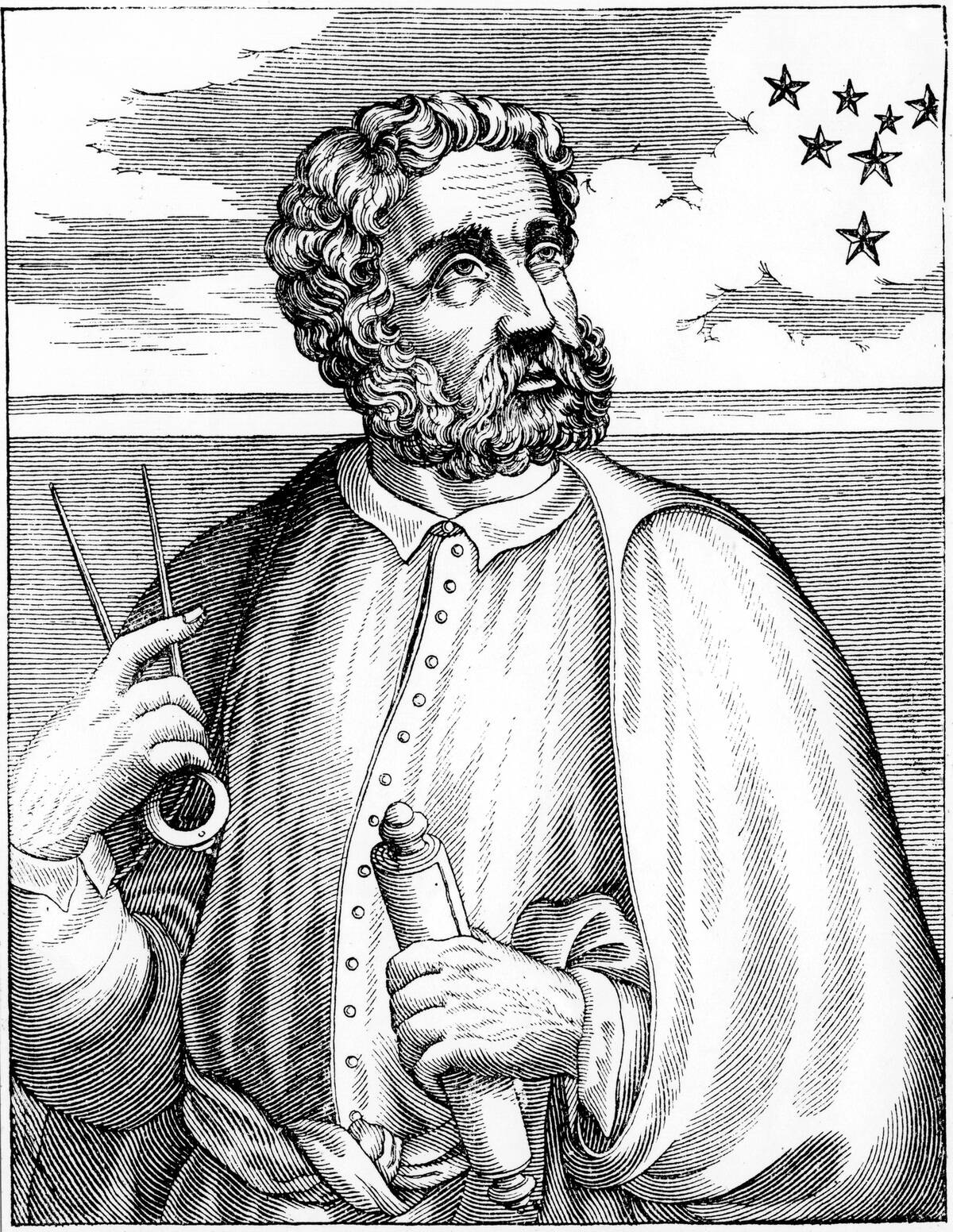 Ferdinand Magellan (c1480-c1521), Portugese navigator.