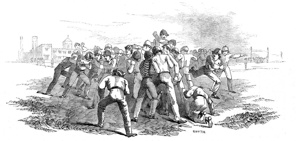 Foot Ball At Rugby