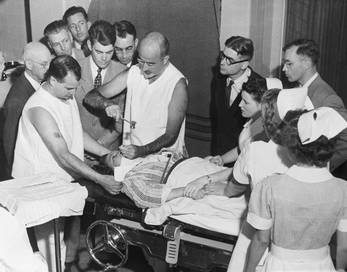 Freeman Performs Lobotomy
