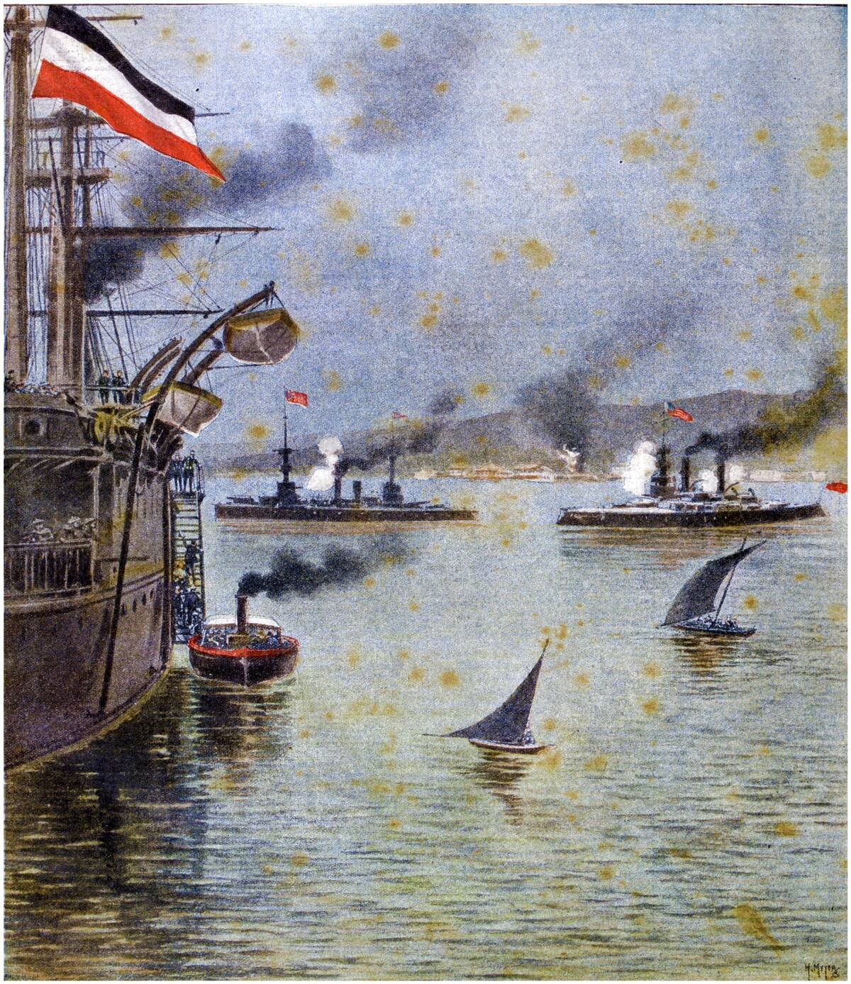 German forces seize Samoa.