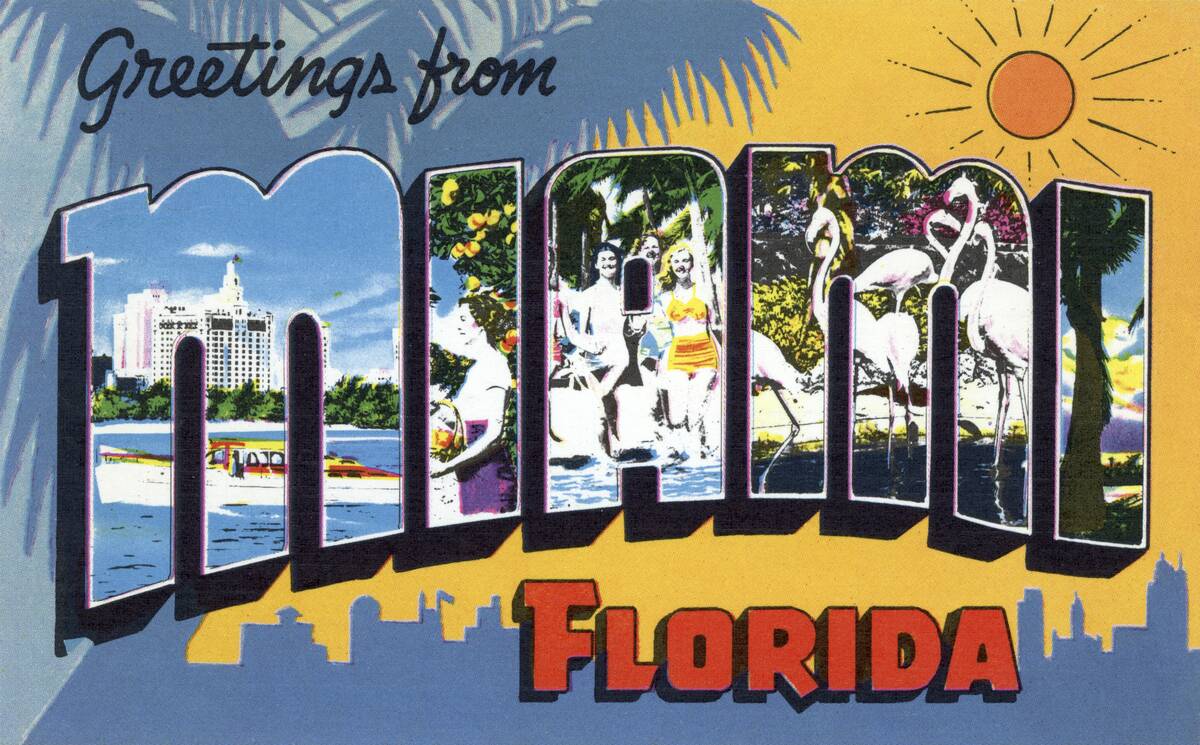 Greetings From Miami Florida