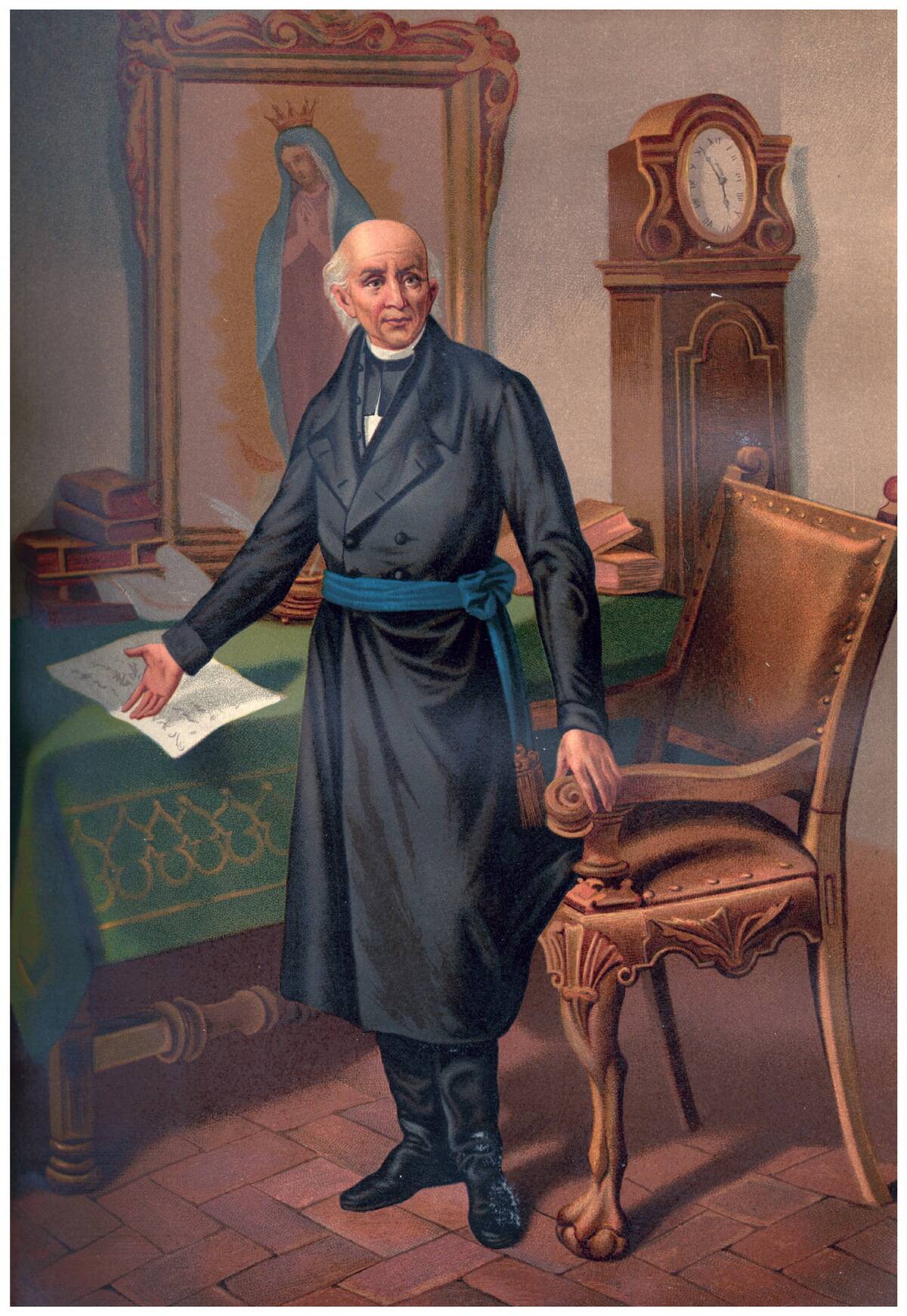 Independence leader Miguel Hidalgo of Mexico.
