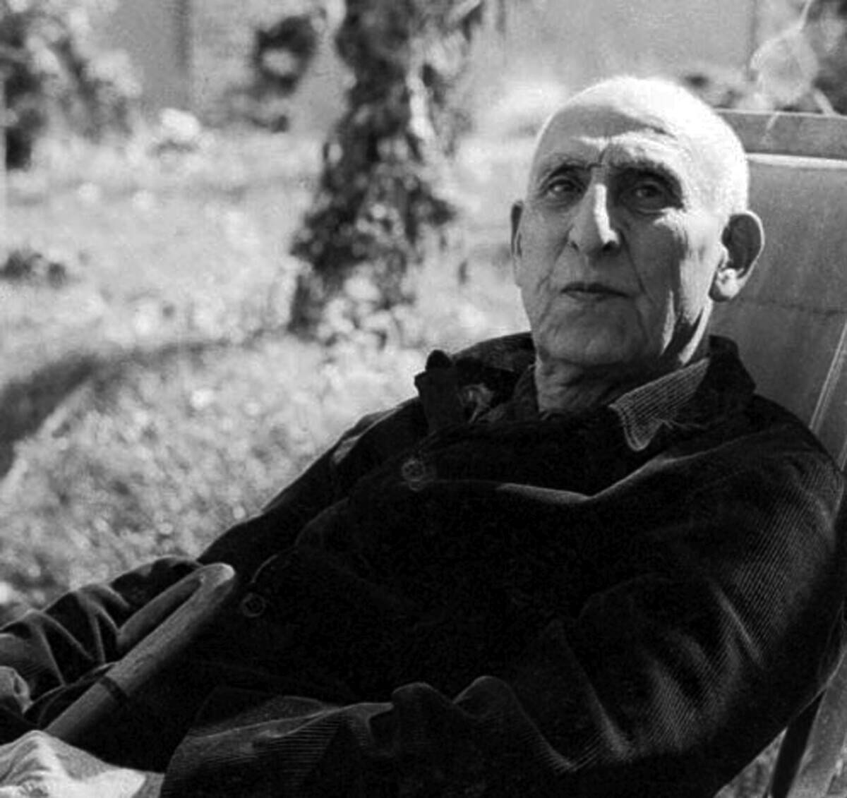 Iran-Persia: Mohammad Mosaddegh or Mosaddeq (16 June 1882 Ð 5 March 1967), Prime Minister of Iran from 1951-1953, in retirement after being overthrown in the 1953 coup