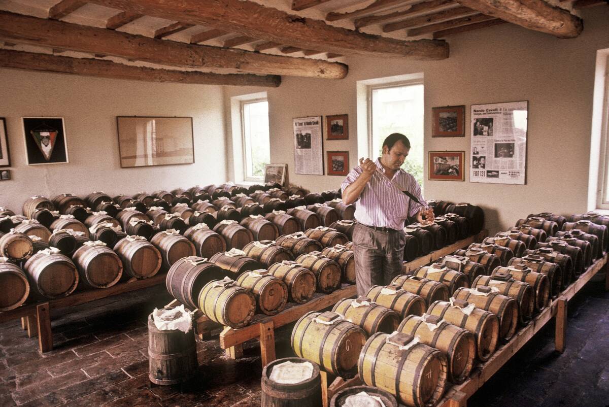 Italy - Modena - A Balsamic vinegar (Aceto Balsamico) family run business
