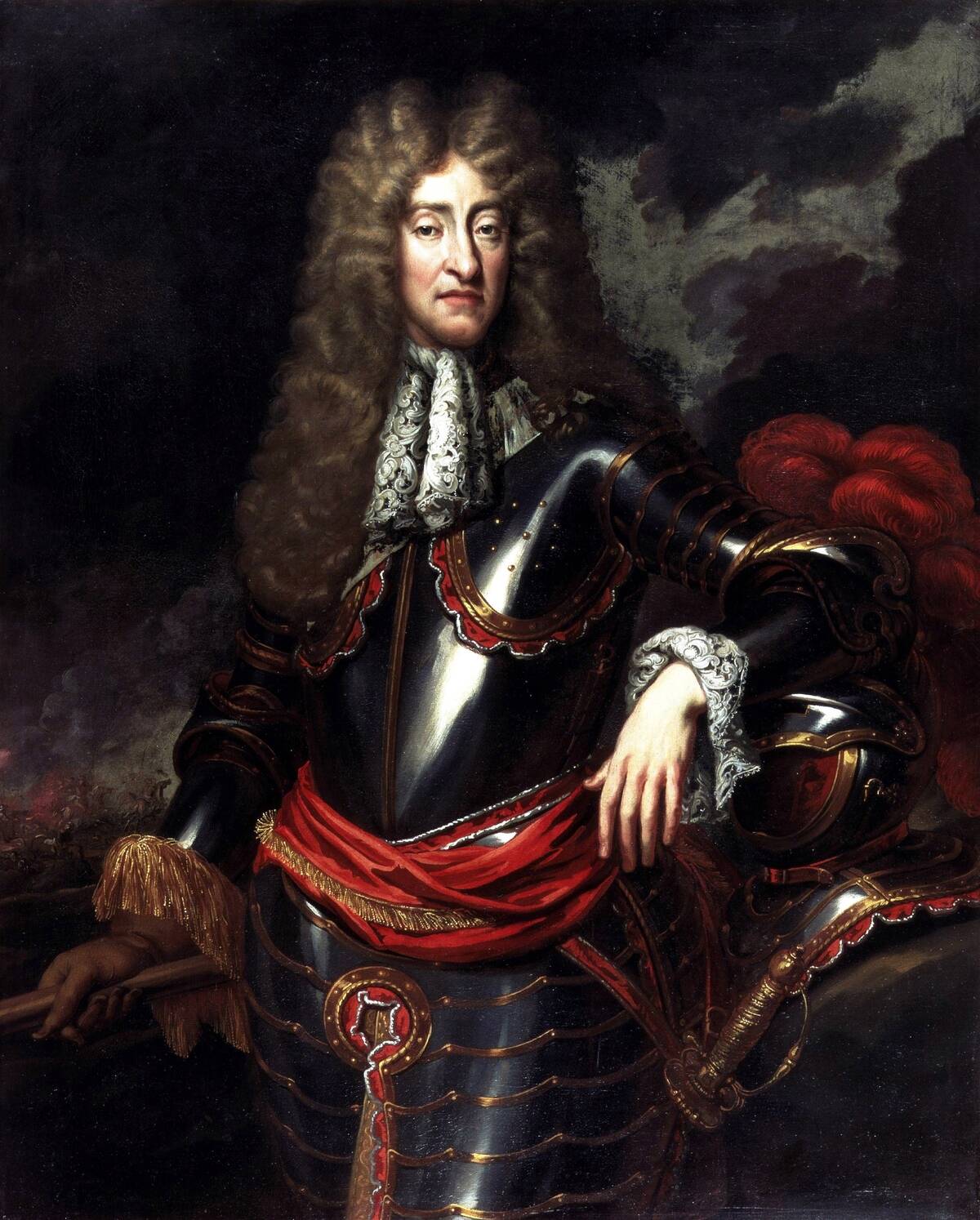 James II & VII (1633 - 1701) King of England and Ireland as James II and King of Scotland as James VII, from 1685 -1688...