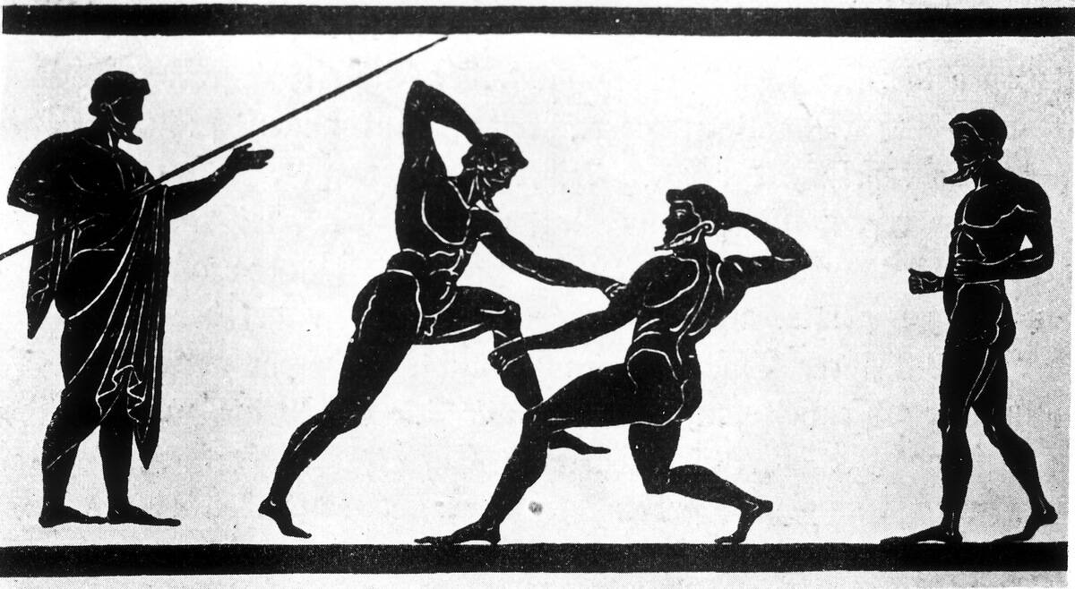 Kunst,Griechenland : Pankration