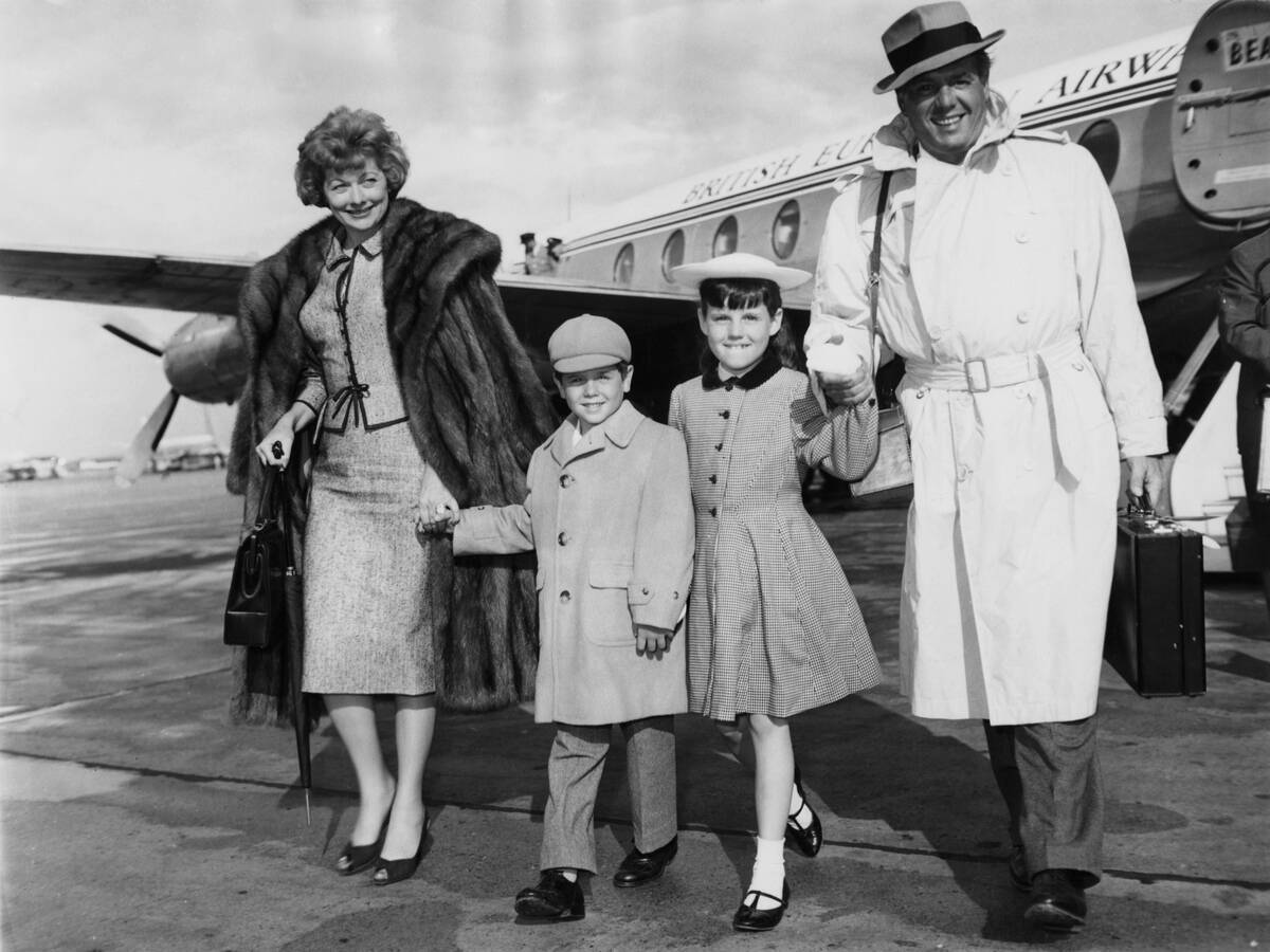 Lucille Ball And Family