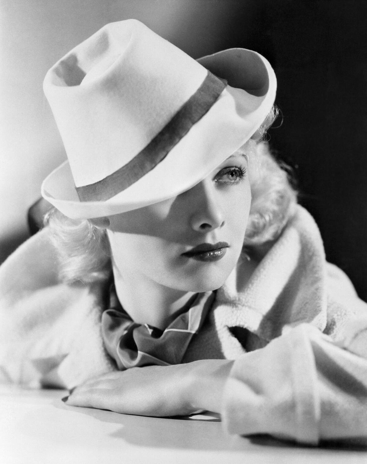 Lucille Ball Wearing Gondolier Hat