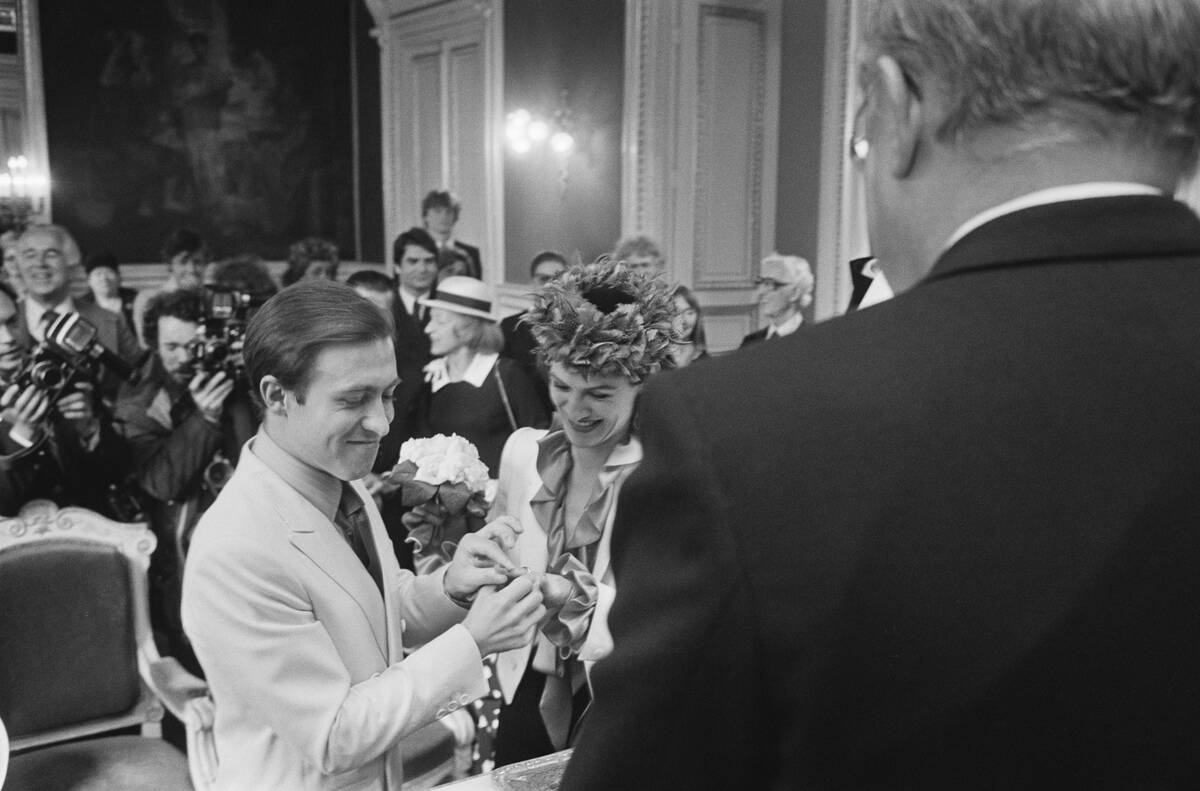 Mariage de Paloma Picasso