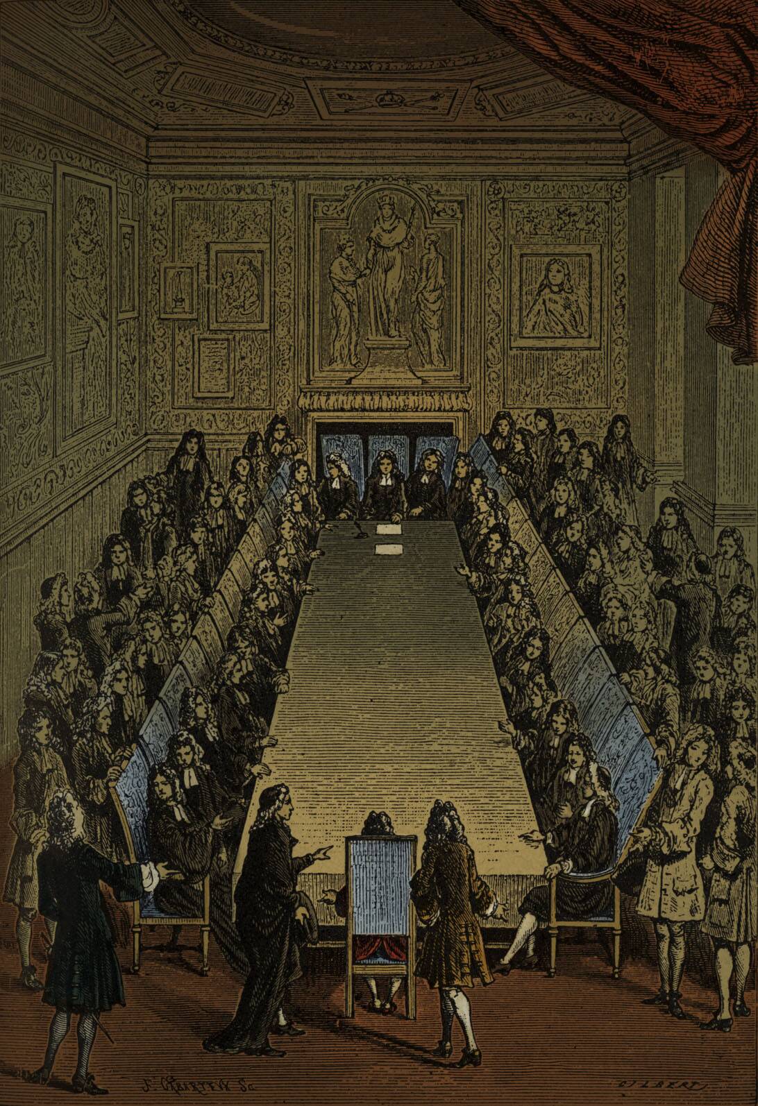 Meeting of French Academy