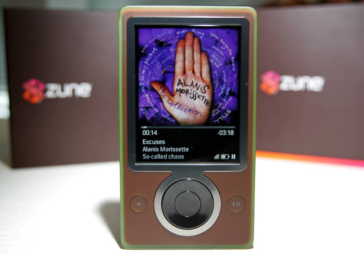 Microsoft Corp. unveiled its Zune digital music and video pl