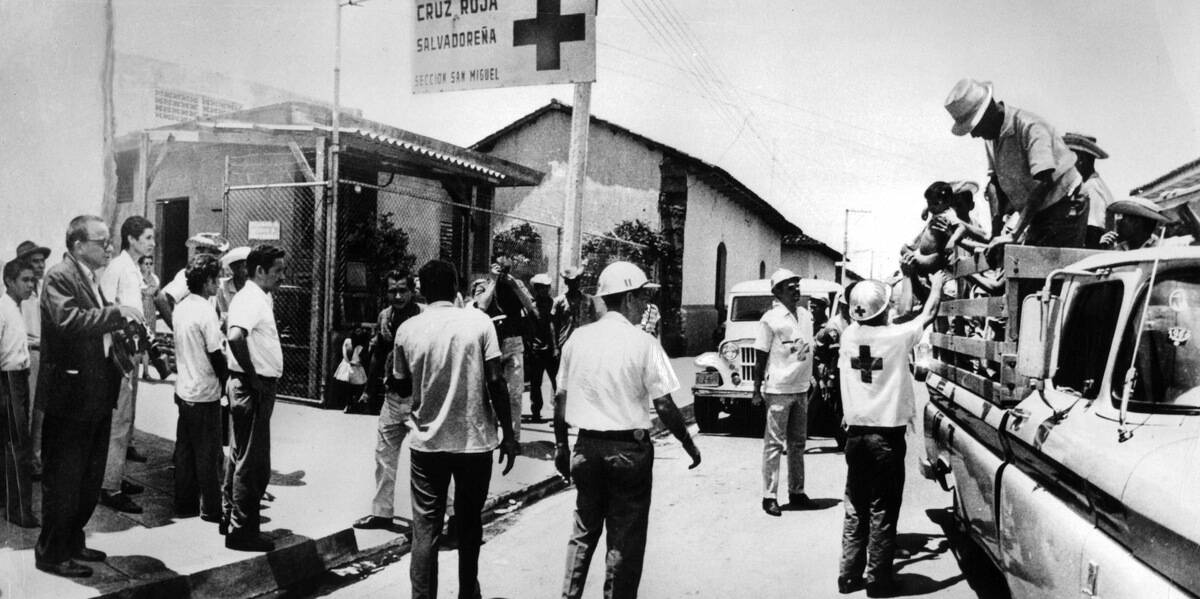 MUCH WORK FOR THE RED CROSS