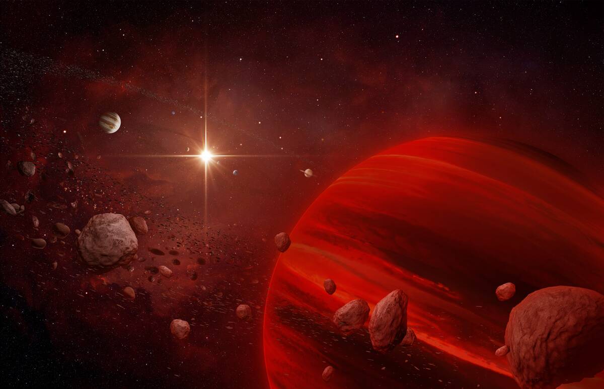 Nemesis (Hypothetical Star) Illustration