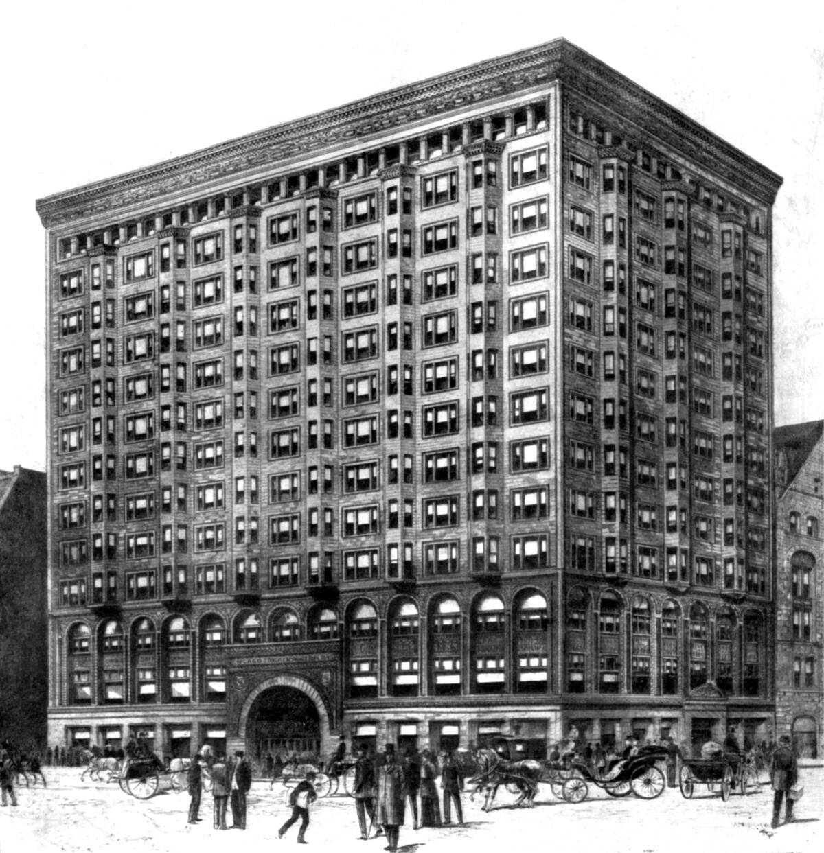Old Chicago Stock Exchange Building