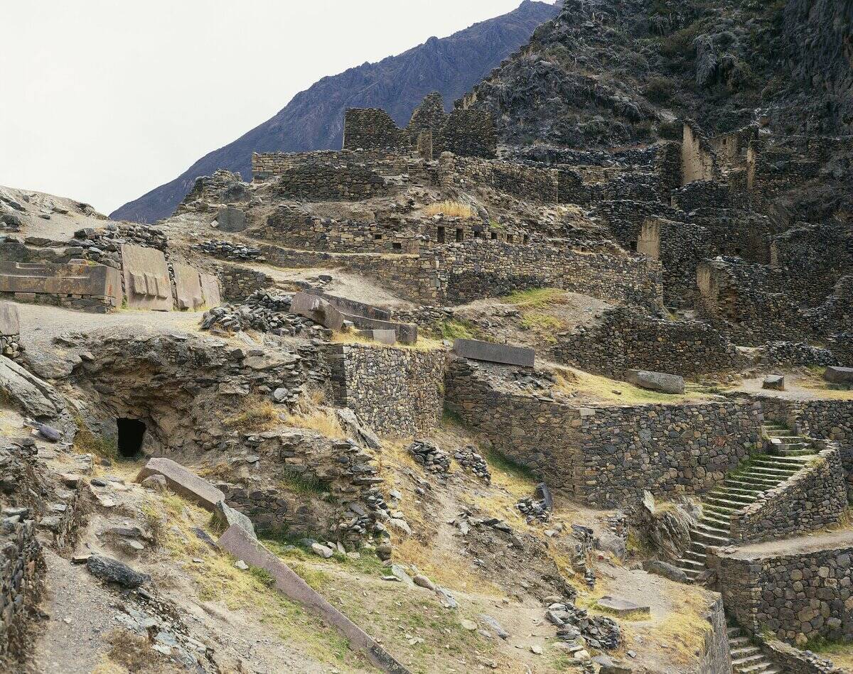 Peru, Cuzco, Urubamba, Ollantaytambo, Fortress of Sacred Valley