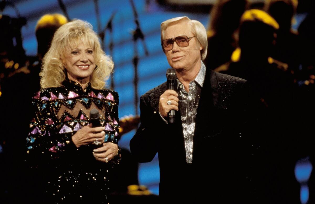 Photo of George JONES and Tammy WYNETTE