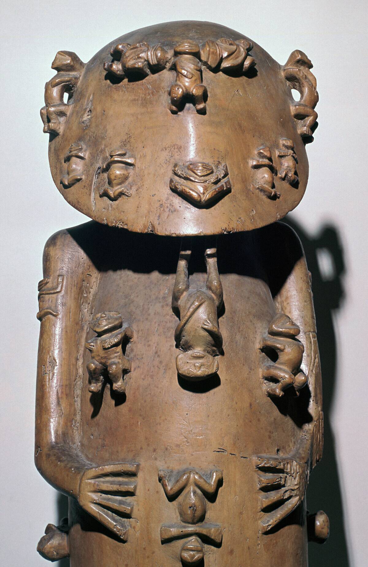 Polynesian statuette of Tangaroa-up-in-the-sky.