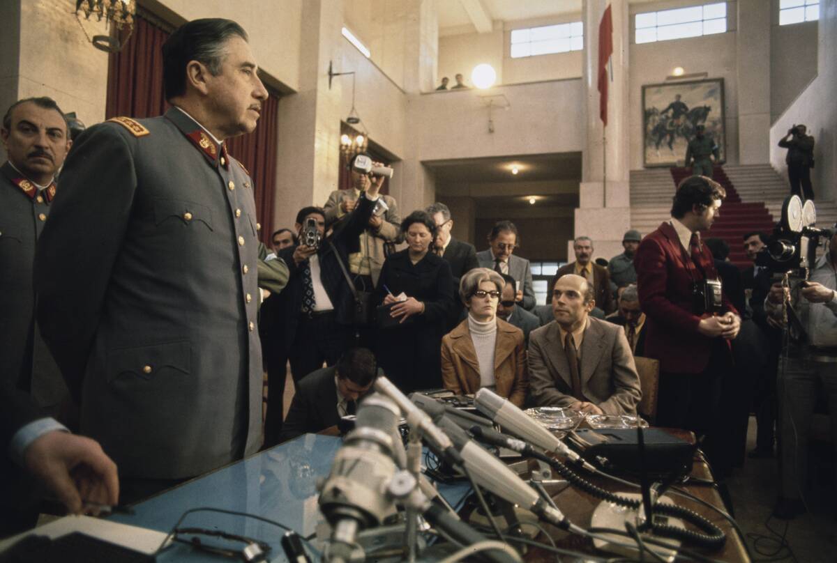 Portrait of General Augusto Pinochet