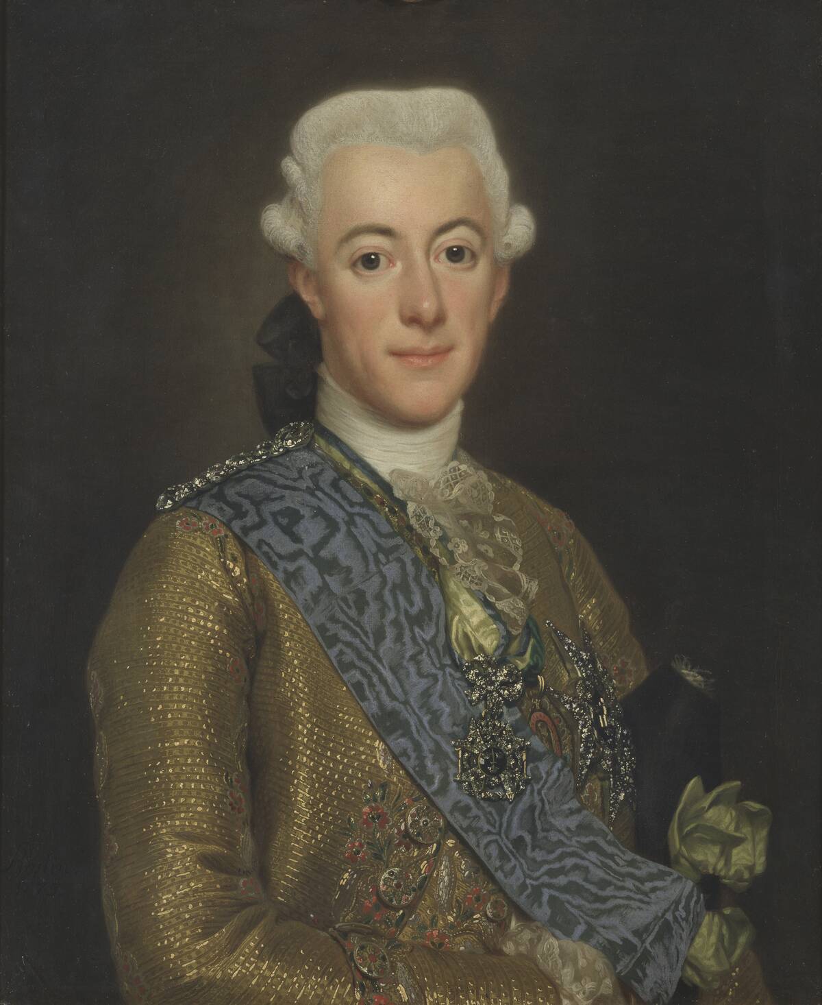 Portrait Of King Gustav Iii Of Sweden (1746-1792)