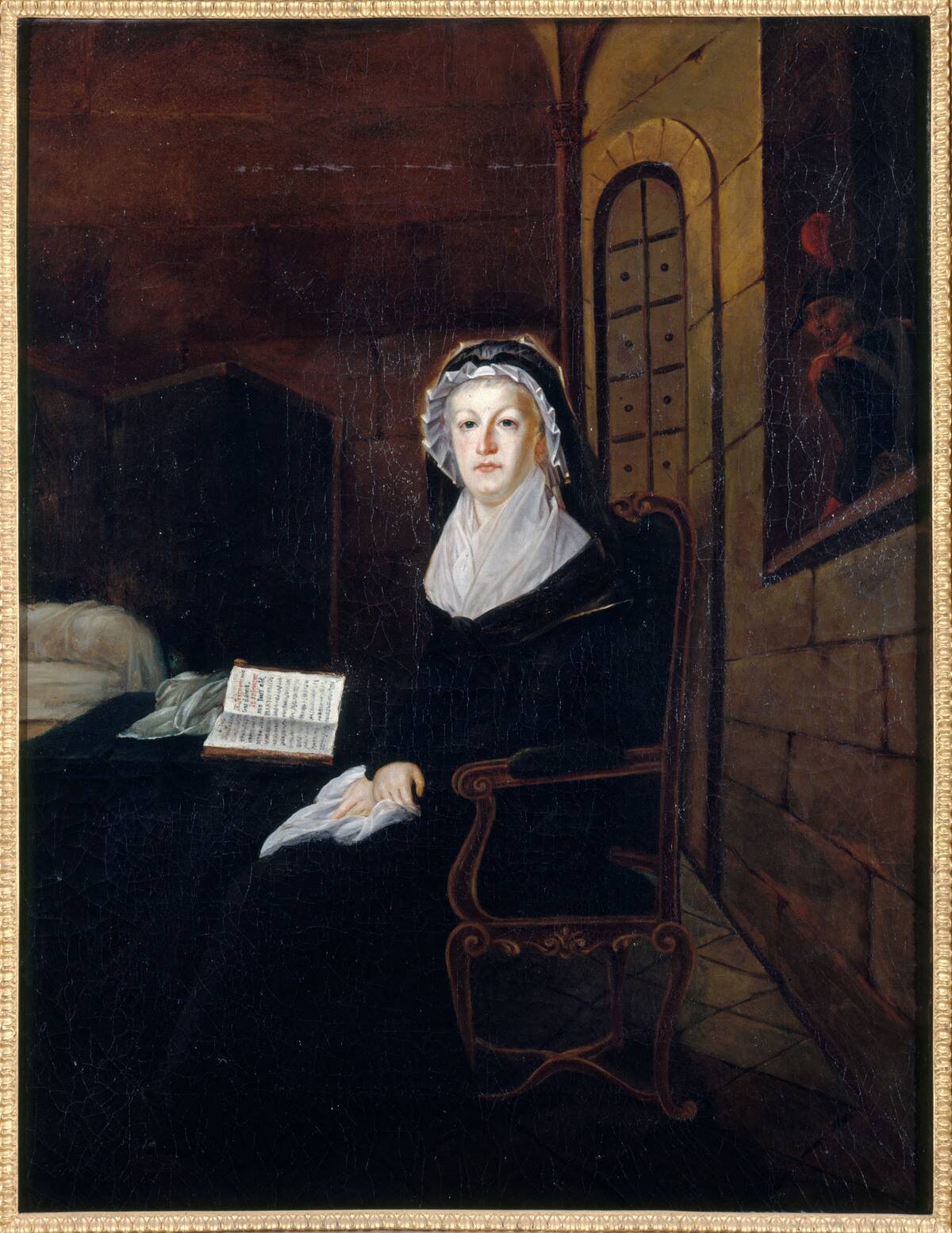 Portrait Of Marie-Antoinette At The Temple